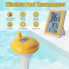 Geevon Pool Thermometer Floating Easy Read with Large Display, Upgraded