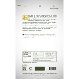 Druids Grove Lactic Acid Vegan ⊘ Non-GMO Gluten-Free OU Kosher Certified - 8 oz.