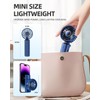 FrSara Portable Handheld Fan Rechargeable, Small Mini Folding Desk Fan
