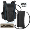 PETAC GEAR 3L Tactical Hydration Pack, Molle Carrier Pouch for