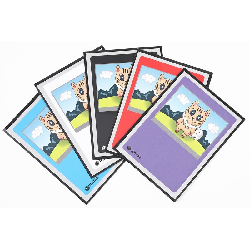 TOYGER Sleeves Standard Size, Ultra Thin, Anti-seat, Anti-Scratch, Comfortable Player