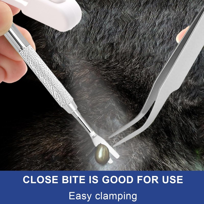 1 Set Tick Remover Tools for Dogs, Tick Removal Tool,
