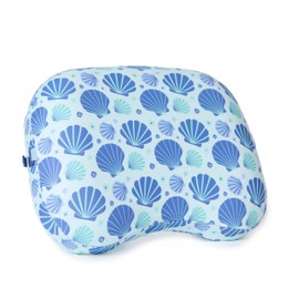 Ballast Removable and Washable Pillowcase for The Beach Pillow (Tropical Blue Seashells)