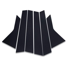 BOLTRY Automobile Door Window Pillar Post Trim 6Pcs Protector Cover for Honda CRV 2023 2024 2025