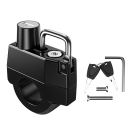 Baceyong Motorcycle Bike Helmet Lock,Anti-theft Fixed Multi-function Lock