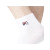 Fila Men's FI/AM/LOWX6 Sport Socks, White, 39/42 (Pack of 6)