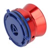 1 Pair NAB Hub Adapters Polished Aluminum Alloy Universal Loading