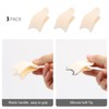 6 Pcs 3in1 Mascara Shield Guard Eyelash Brush Curler Guide,