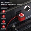 Battery Disconnect Switch 12-48v 300a with Mounting Bracket, Marine Battery