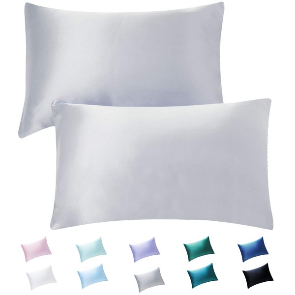 HandSun Satin Pillowcase for Hair and Skin, 2 Pack Satin