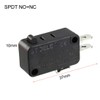sourcing map V-15-1C25 15A 250V AC 3 Terminals Snap Button