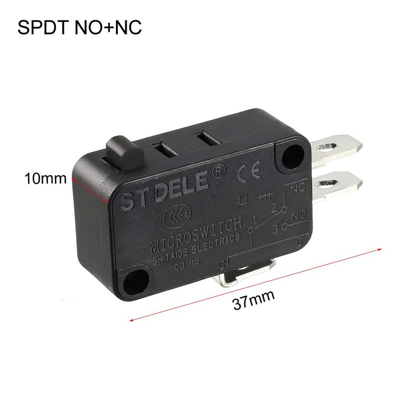 sourcing map V-15-1C25 15A 250V AC 3 Terminals Snap Button
