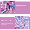 Kisangel 2 Piezas Toalla Turbante Cabello de Microfibra Absorbente Secado