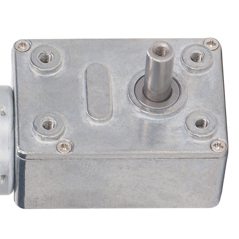 25kg.cm DC Gear Speed Reduction Motor Double Shafts Self Locking