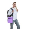 wyehjut Light Purple Lunch Box Insulated Lunch Bag for Teens