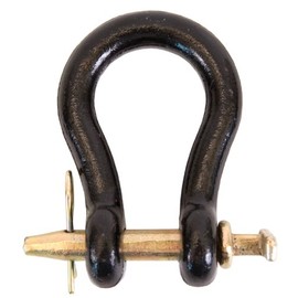 Koch Industries 4002503 Koch /M8134 Heat Treated Heavy Duty Straight Clevis, 3/4 in X 3-3/4 X 1-1/4 in L, 12000 Lb, Black