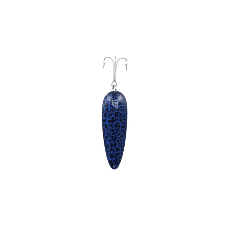 Dardevle Nickel Back 1 oz Fishing Spoons, Blue Crackle