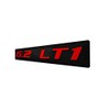 ERPART 6.2 LT1 RED on Black Highly Polished Real Aluminum