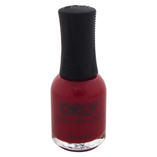 Orly Nail Lacquer, Forever Crimson, 0.6 Fluid Ounce