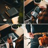 Baur Men's Genuine Leather Wallet with RFID Protection, Landscape Format,