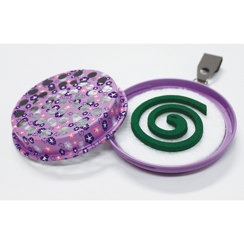 Kiyo Pyretta Chrysanthemum Youga Anywhere Hanging Mosquito Trap Incense Plate,