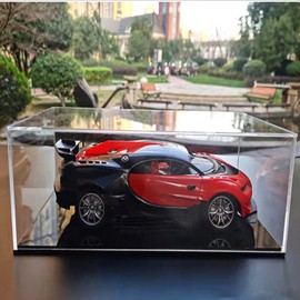 Clear Acrylic Display Case Box ，Versatile Collectibles Display Dustproof Showcase with Thickening Base，for Display Action Figures Home Storage Organizing Toys (16x8x10inch/40x20x25cm)