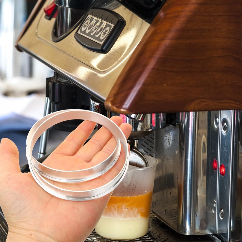 Cabilock Bubble Tea Machine 2pcs Cup Sealer Machine Rings Automatic