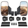 UTV Side Mirrors with 1.75" -2" Roll Bar Cage, UTV