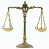 Brass Libra Scale, Balance Scales - Law Office Decor, Artistic