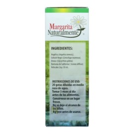 Angelica Compuesta Extracto 50 Ml Margarita Naturalmente                                                                                              
