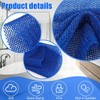 2 Pieces African Mesh, Body Scrub, Sponge Bath Exfoliating Shower