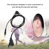 GOWENIC Auricular Walkie Talkie con Tubo Transparente de Aire de