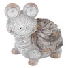 Outdoor Solar Powered Figurine Decorative Light Resin Tortoise Ornament for