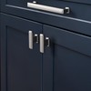 FURNIWARE Pack of 10 Drawer Pulls Brushed Nickel 96mm(3.75 Inch)