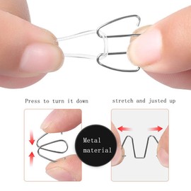 6 Pcs 3 Sizes Ingrown Toenail Wire Toenail Corrector Recover Care Nail Tool Stainless Steel Ingrown Toenail Correction for Ingrown Toenails Care Curve Correct Ingrown Toenail Treatment