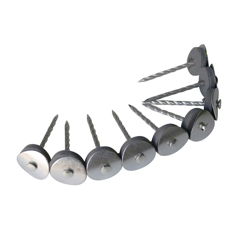 DAIDOHANT 28160 Stainless Steel Connected Umbrella Nails, Gray [For Wood