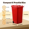 Hammont Mini Trash Can 6-Pack - Mini Trash Can for