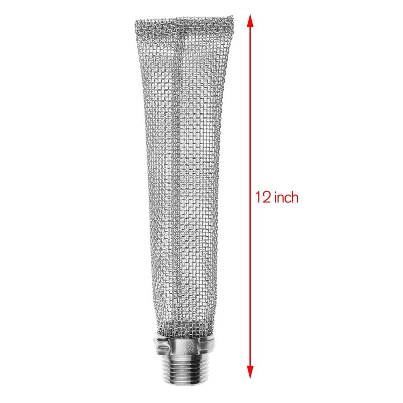 Freebily 300 Micron Stainless Steel Kettle Tube Mash Tun Mesh