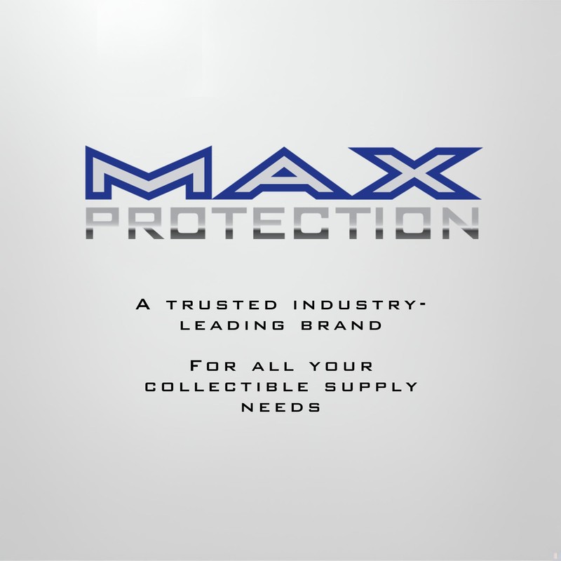 Max Protection Ultra Clear Magnetic Card Holder 100pt w/Sleeve Size