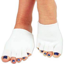 Gel Lined Toe Socks Gel Toe Socks Dry Forefoot Feet Heel Hard Cracked Skin Moisturising Open Comfy Recovery Protection Toes Protector Sock 5 Moisturizing