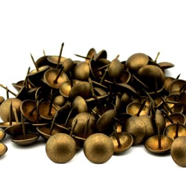 C.S. Osborne 250 Pcs 3/4" Diameter Natural Nail #7254-N Upholstery Tack