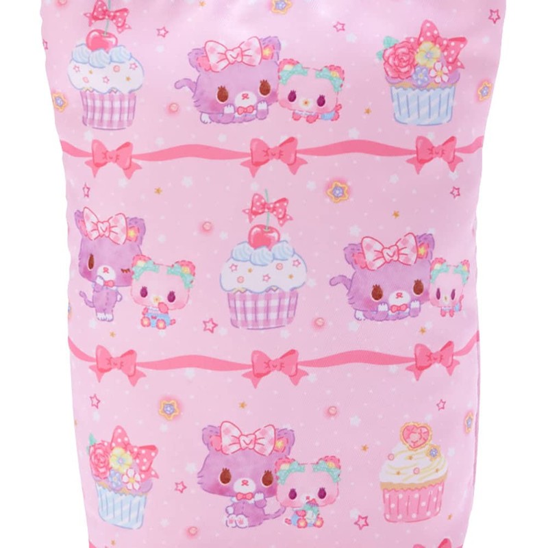 Sanrio 271331 Mukle Dreamy Shoe Bag (Checkered Ribbon)