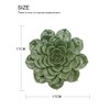 SEINHIJO Ceramic Flower Wall Decor 3D Wall Art Sculpture Home