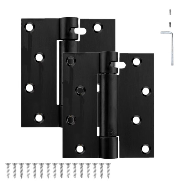 Self Closing Door Hinge, 5 inches,Auto Closing Spring Hinge with