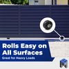 Bobco Metals 4" Cast Iron V Groove Wheel - Roller