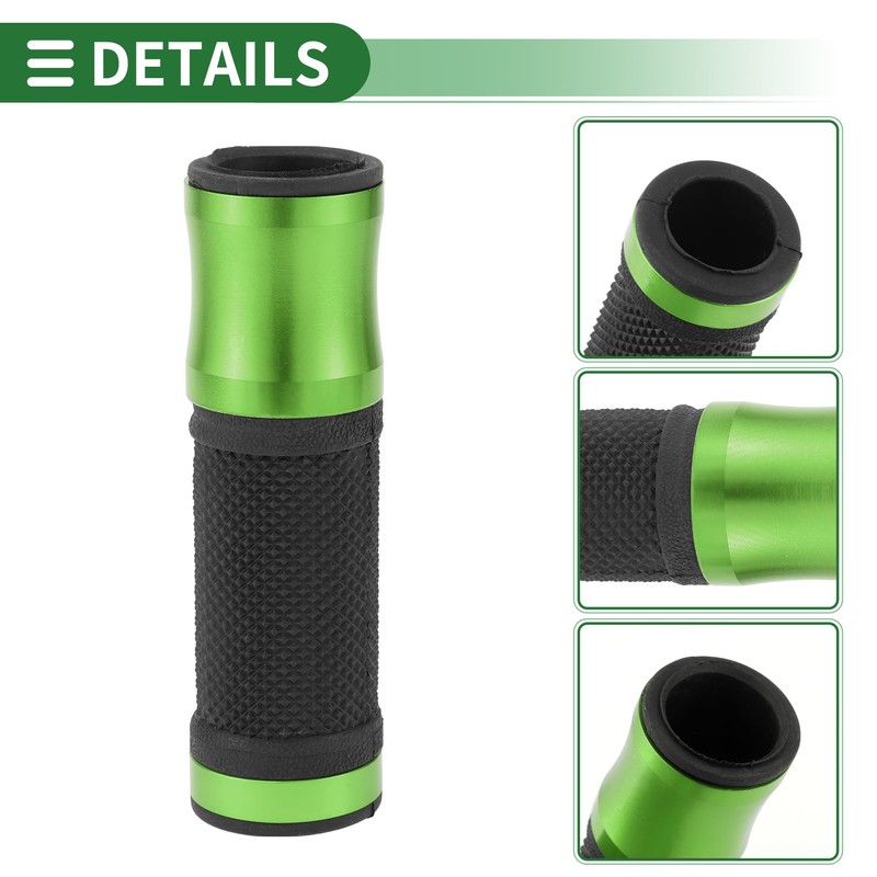 Partuto 7/8" 22mm 15/16" 24mm Motorcycle Hand Grips Cover Kit