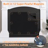 JUIN Magnetic Fireplace Cover Indoor: 39×32 Fire Place Blanket for