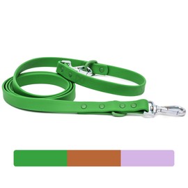 BearBone Waterproof Long Leash for Dogs | Dual Clip for Versatility | Dog Leashes for Small Dogs (Green, Small)