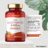 Omega 7 Sea Buckthorn Oil Capsules | 8800mg | High