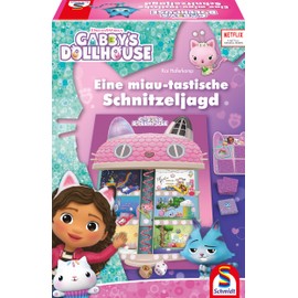 Schmidt Spiele 40655 Gabby's Dollhouse, A MIAU Tastic Scavenger Hunt, Children's Game